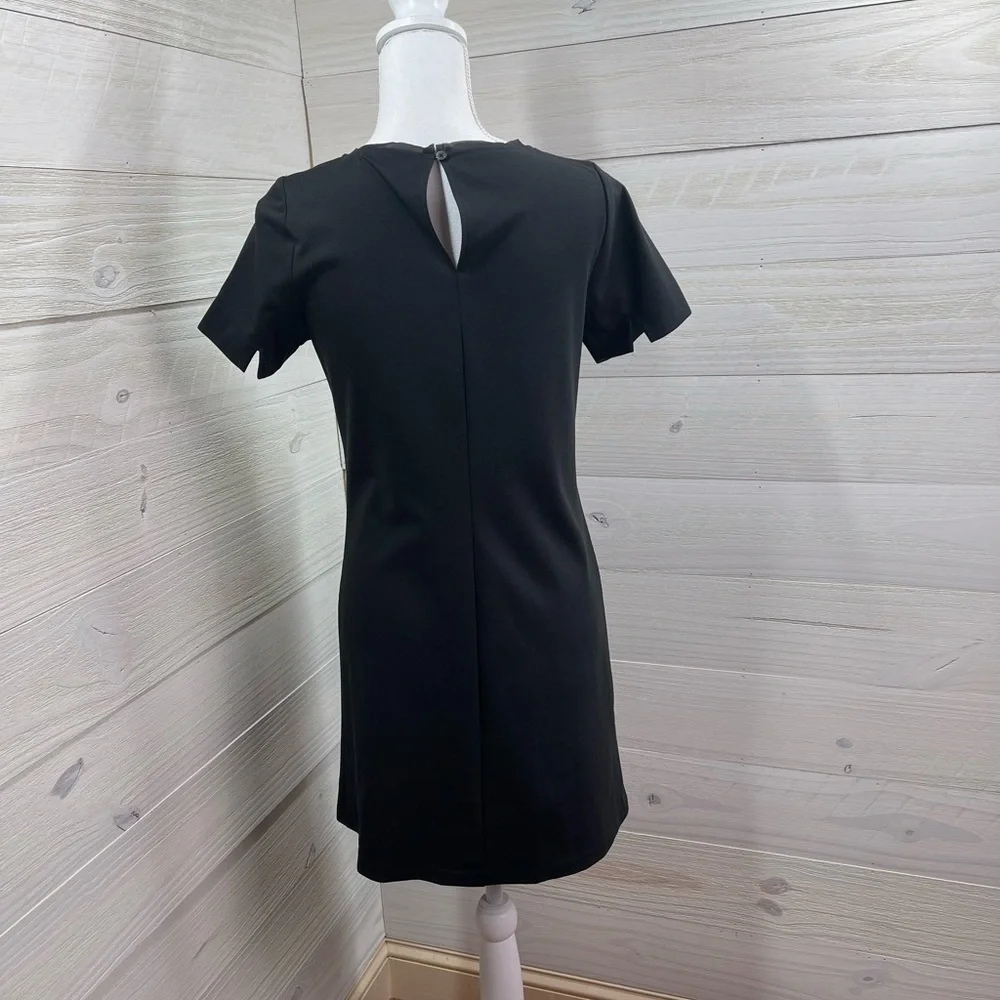 SIMPLY VERA Vera Wang Front Panel Floral Print Dress XS FREE SHIP - Picture 4 of 5